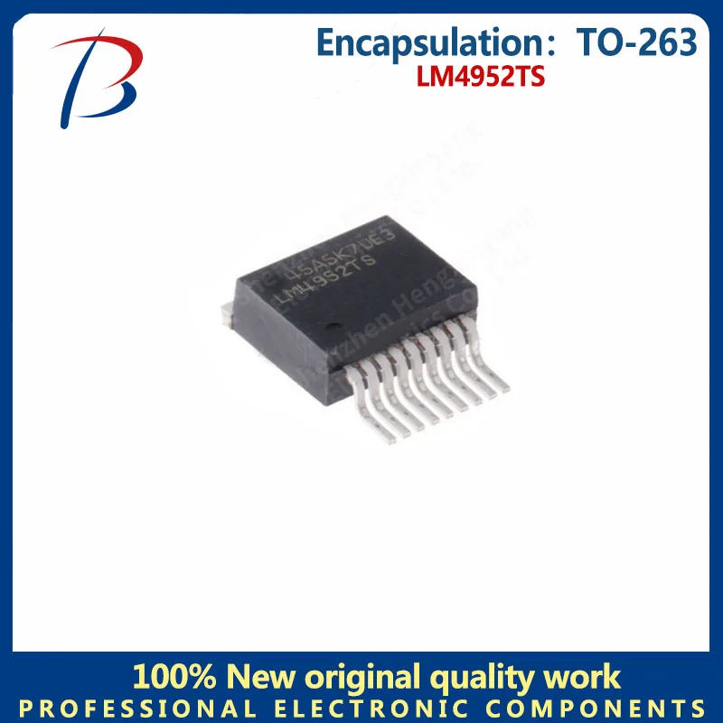 

10pcs LM4952TS package TO-263 audio amplifier regulator chip