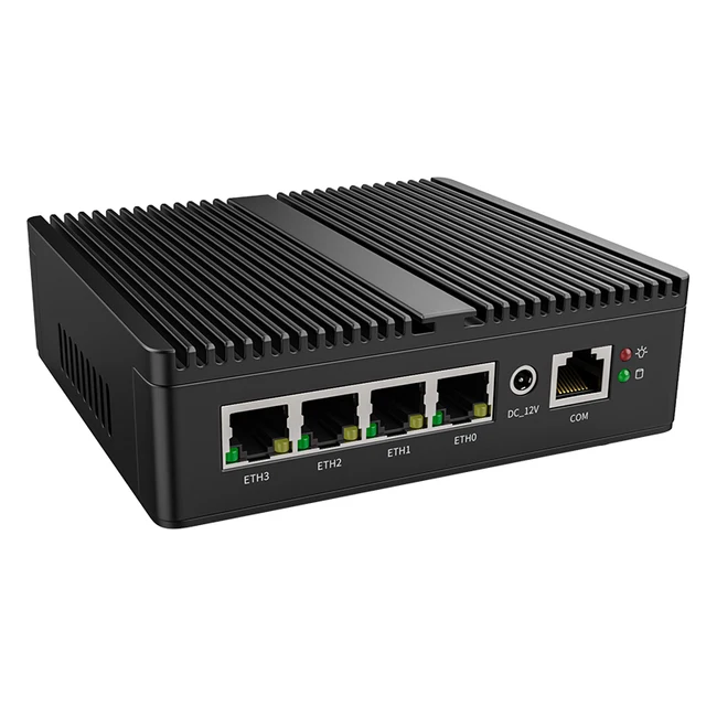 Безвентиляторный мини-ПК Intel Alder Lake N100 N5105 Soft Router 4x Intel 226 2,5 ГБ ПК LAN HD DP pfSense Firewall Appliance ESXI AES-NI 5