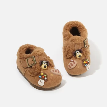 2025 Winter Fashion Cartoon Lightweight Baby Shoes - New Style, 0-3 Years Old Baby Girl's Toddler Shoes