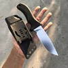 ATS-34 High Hardness High Quality Steel Jungle Survival Knife G10 Handle Fixed Blade With Kydex Scabbard For Wilderness Survival 2