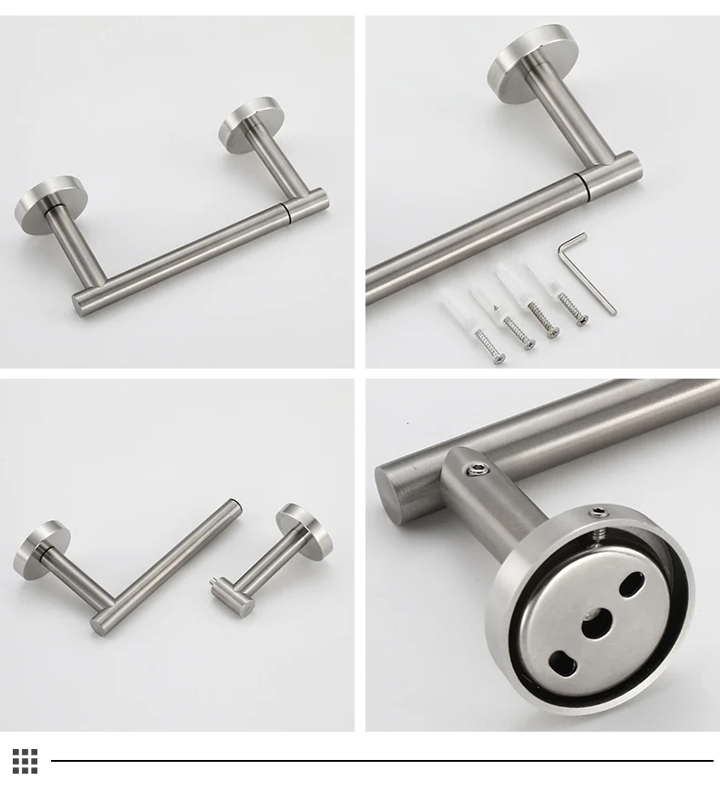 Description Picture 5 of itemSelf Adhesive Toilet Paper Holder Brushed Gold Stainless Steel Square Tissue Holder For Bathroom Storage Wc Accessories