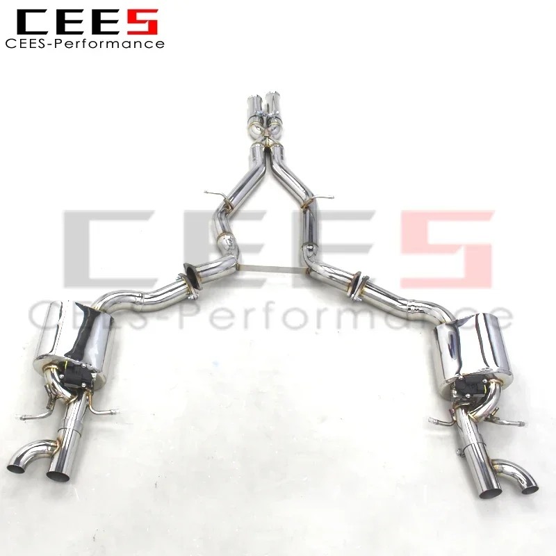 

CEES valvetronic exhaust Pipes For Mercedes-Benz E63/E63S W212 AMG 2007-2016 Stainless Steel exhaust Catback Muffler Exhaust