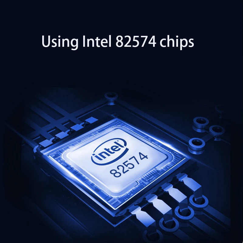 KOQIT Проводная сетевая карта Gigabit Intel 82574 для ПК | AliExpress