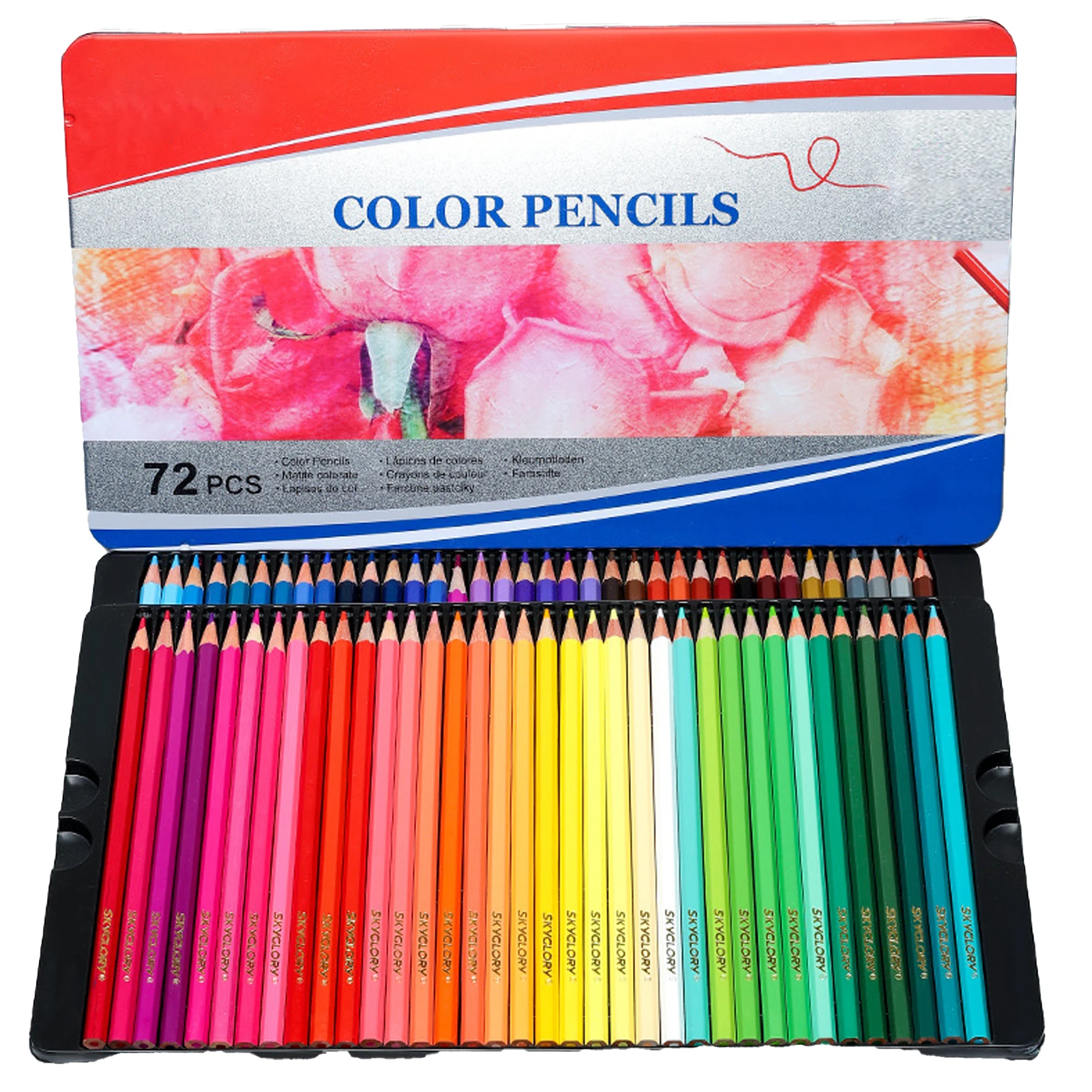 

Подарок профессиональный художник офис эскиз HB детские деревянные цветные карандаши ремесла инструмент для рисования школьный дорожный портативный в ассортименте