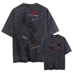 Tokyo Ghoul Ken Kaneki Graphic Oversized Cotton Streetwear T - Shirt - XXL (Black)