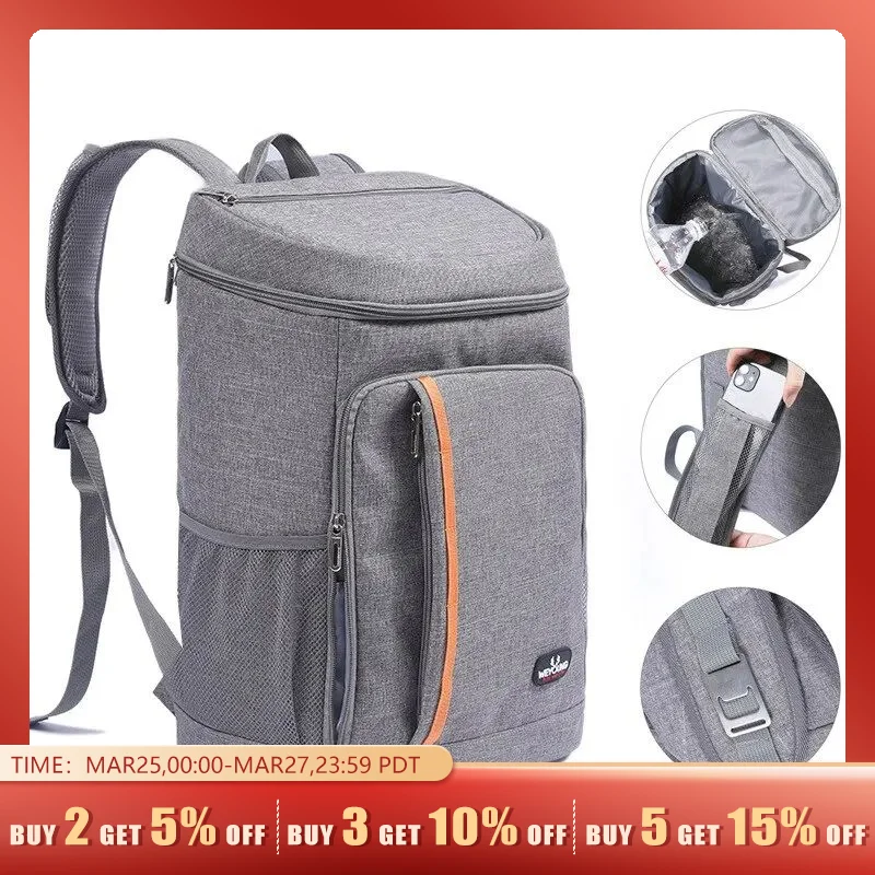 1pcShoulderInsulationBagMultifunctionalOutdoorPicnicInsulation