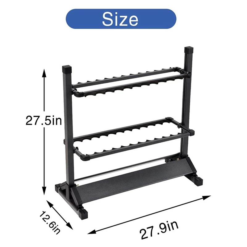 Fishing Rod Holders,Portable Fishing Rod Rack,Holds Up To 24 Rods,Fishing  Pole Vertical Ground Display Rack Black - AliExpress