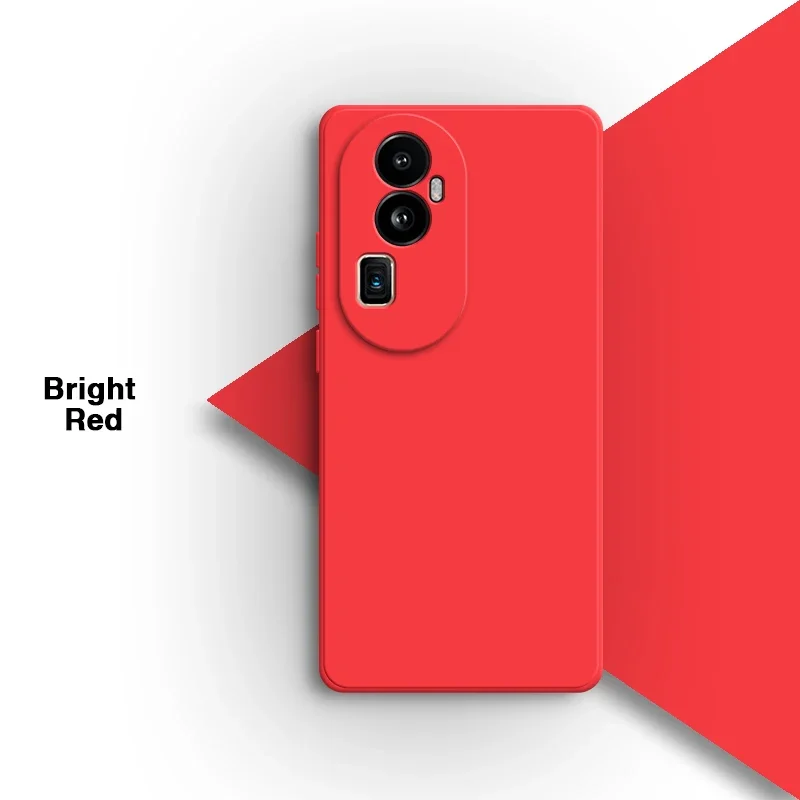 Candy Color Soft Liquid Silicone Back Case with Camera Protection