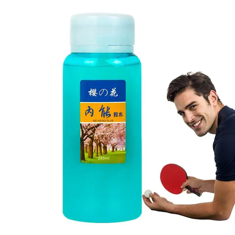 

Table Tennis Paddle Rubber Glue 265ml Pong Paddle Adhesive Quick Dry Liquid Glue For Assembling Of Reliable Paddle