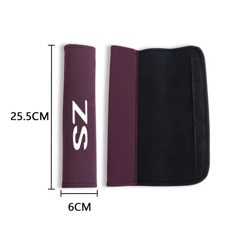 Car Safety Belt Shoulder Cover Breathable for MG ZS Trophy Motors MG GS MG5 6 7 Gundam 350 Parts TF GT hector HS car Accessories