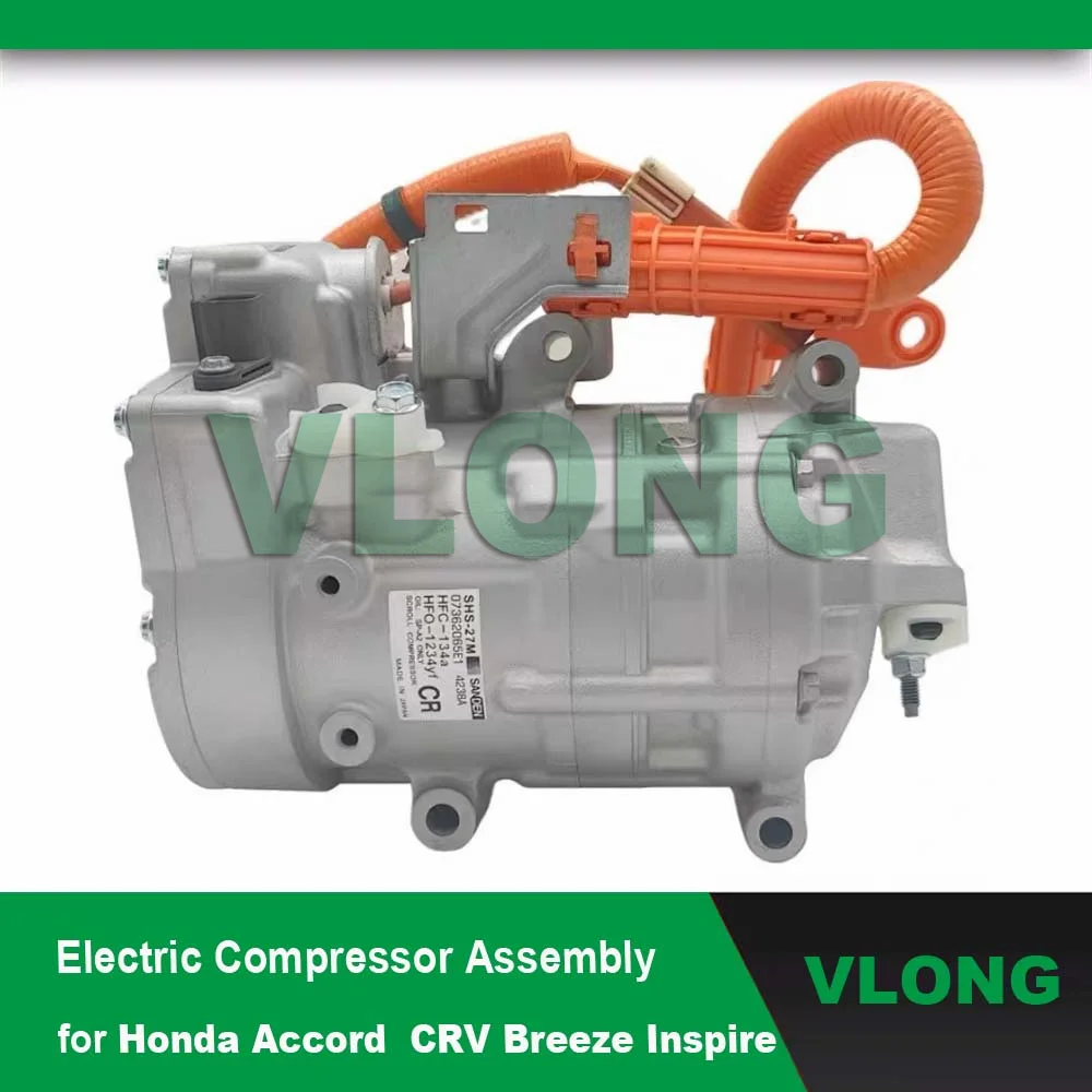 Auto Electric Compresor Hev Gas-Electric Hybrid Car Automobile Condizionatore D'Aria Pompa Di Raffreddamento Per Honda Accord Crv Breeze Inspire