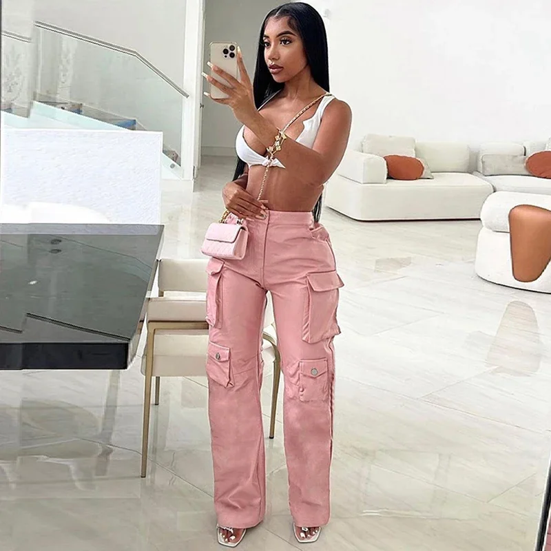 Pantalon Rosa Con Combinacion De Blusa Rosa Palo Moda Look Con