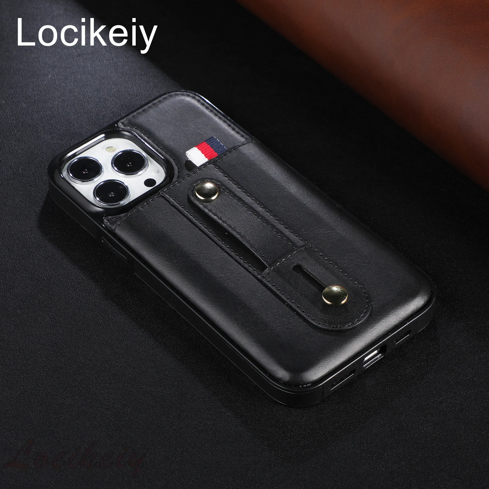 

Locikeiy new iPhone14PROMAX ring mobile phone case plug -in creative protection case 13 12 11 Pro Max xs max xr X SE2022 8/7//6