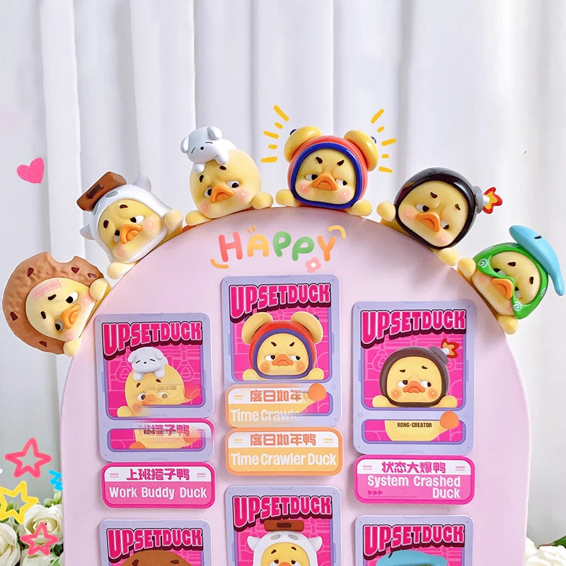 Upsetduck Status Display Duck Series Blind Box Upsetduck Hippers