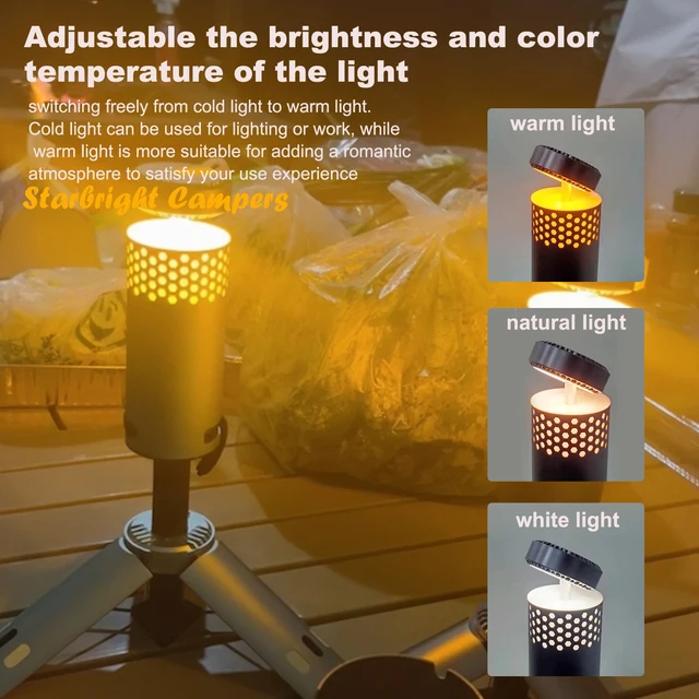 Telescopic LED Camping Lantern 10000mAh 4
