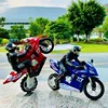 1/6 RC Motorcycle Rc Cars Self-stable Balance Standing Competitive Racing Drift Stunt Electric Motorcycle Toys for Kids Children 2