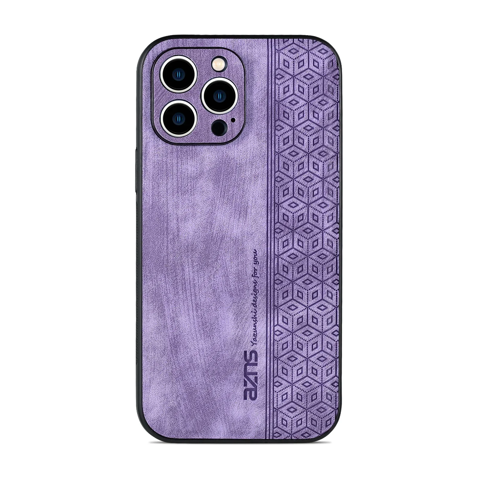 Ultra Luxury Leather Shockproof Matte Case - Soft Back Cover with Premium Skin Feel