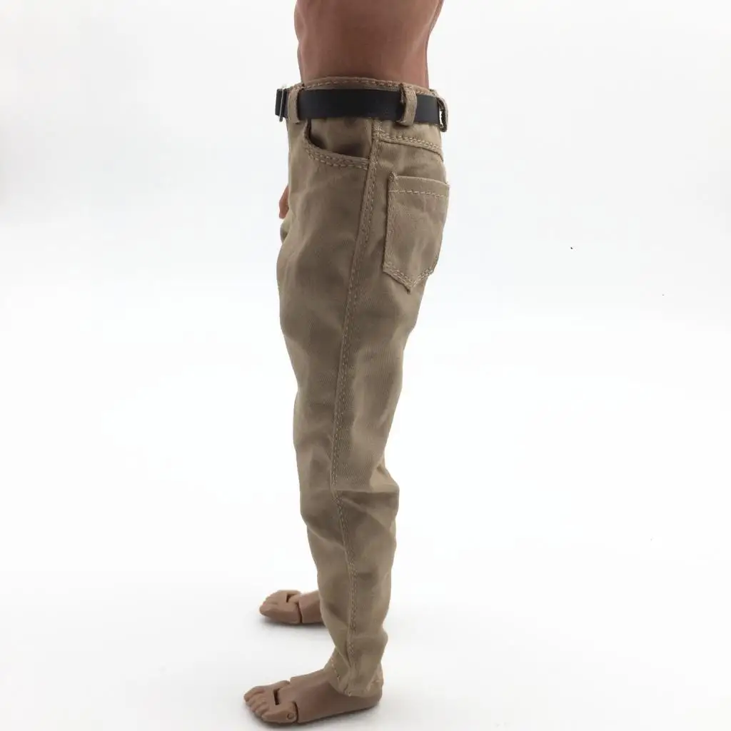 

Мужские модные повседневные брюки цвета хаки в масштабе 1:6 для экшн-фигурки 12 дюймов DML оранжевый
