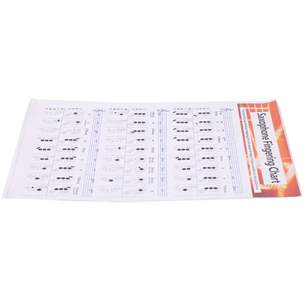 

Saxophone Fingering Diagram Sax Practice Learning Chart Fingering Chart