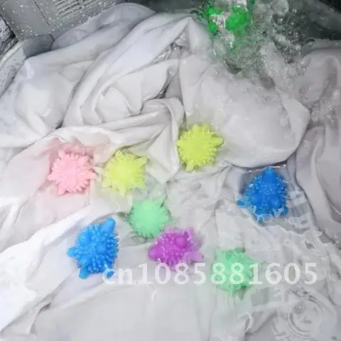 

Laundry Ball Magic Pet Fur Hair Catcher Remover Reusable Washing Machine Balls Foating Clothes Cotton Wool Laundry Ball Sanitary