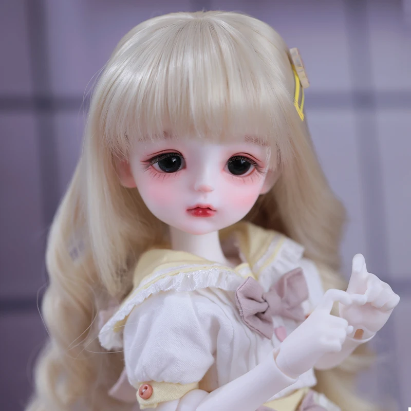 

New 26cm full set of BJD authentic donuts 1/6 SD doll optional clothes wig shoes Cute baby spot makeup