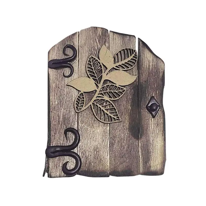 

Миниатюрные искусственные двери, сказочные садовые двери