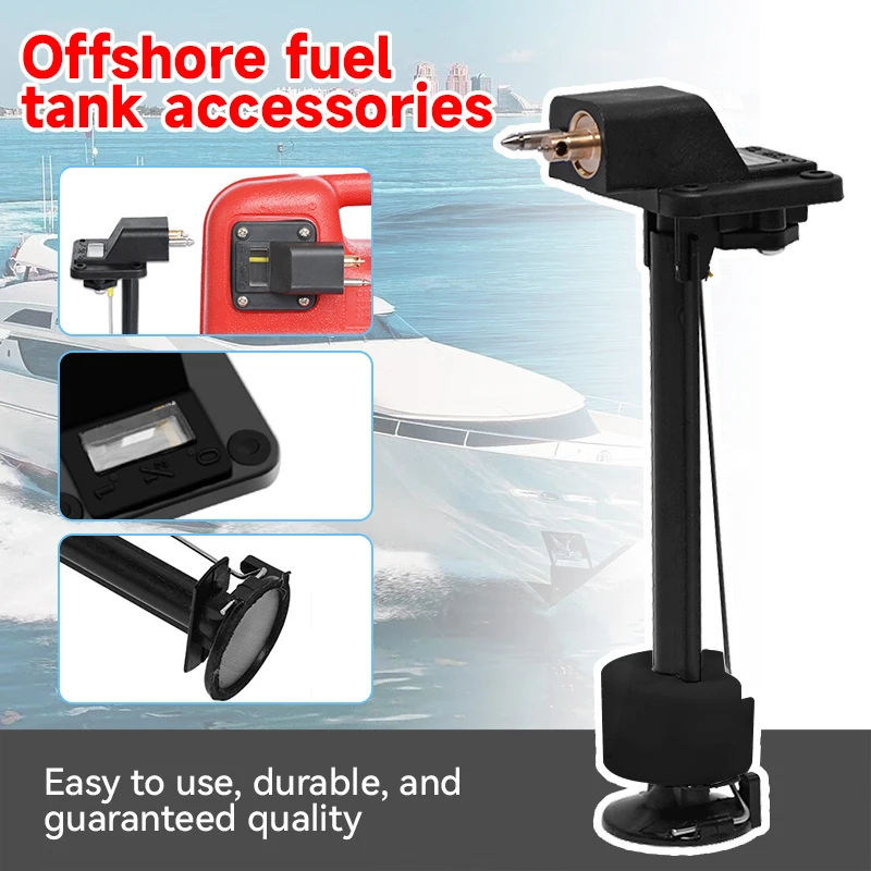 

Один полный топливный манометр в сборе для Yamaha, подвесные двигатели, бензиновый 12 л/24 л, пластиковый топливный бак, соединитель для морского двигателя Hidea