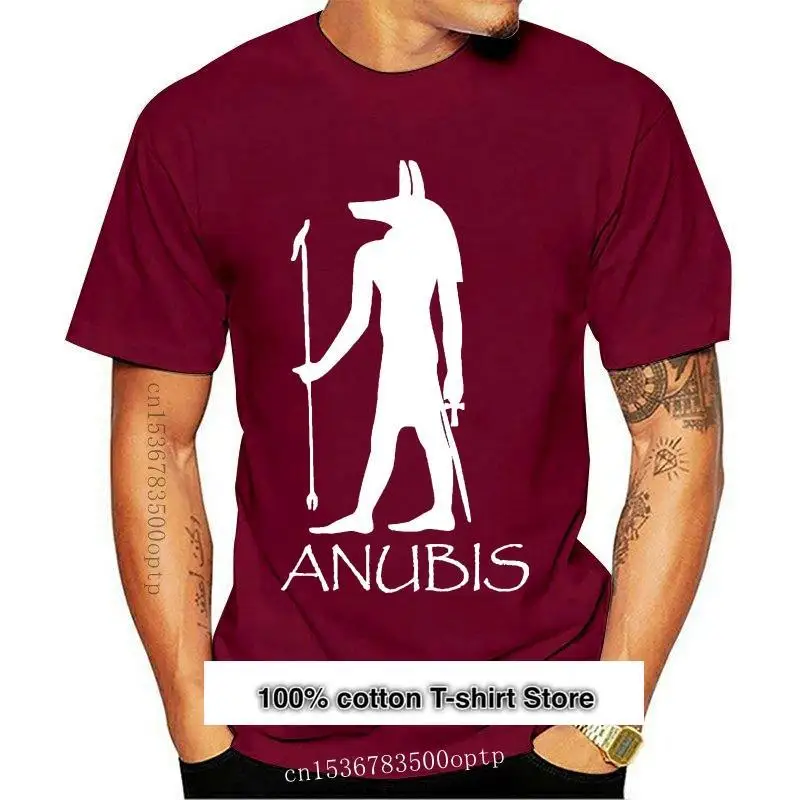 Camiseta de Anubis, divertida Camiseta con estampado de símbolo, historia, mitología, criatura, Dios, regalo, 2021