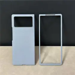 Frosted Back Hard Frame Phone Case Cover for Plastic (GRAY)
