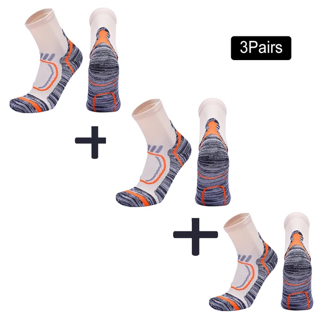 5Pairs Men's socks Breathable Socks women's Compression socks Basketball Socks Football Trekking Running Sport Socks Wintersocks 3Pairs Set2