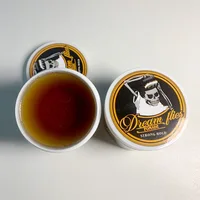 Pommade à cheveux de style vintage pour hommes – Forte tenue toute la journée, look classique brillant et lisse au dos, à base d'eau, non gras 2