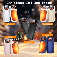 Грелки для рук, перезаряжаемые, 2 шт., 5 режимов, быстрый нагрев, электрический портативный карманный обогреватель для женщин и мужчин, для кемпинга на открытом воздухе — изображение 5