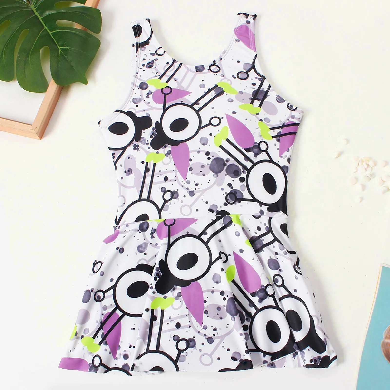 

Купальник 1 шт. для серфинга и пляжа девочек 2024