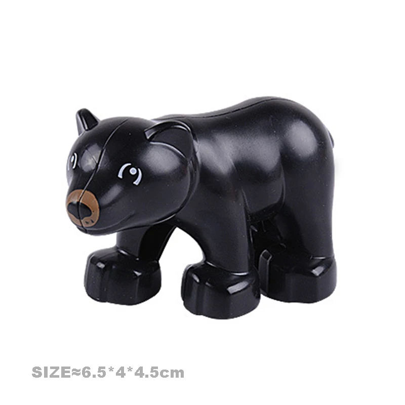 Large Farm Animal Building Block Set - Educational Assembly Toys