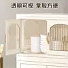 Large Capacity cabinet folding storage box bedroom living room clothes double door storage home Organizer box locker 5