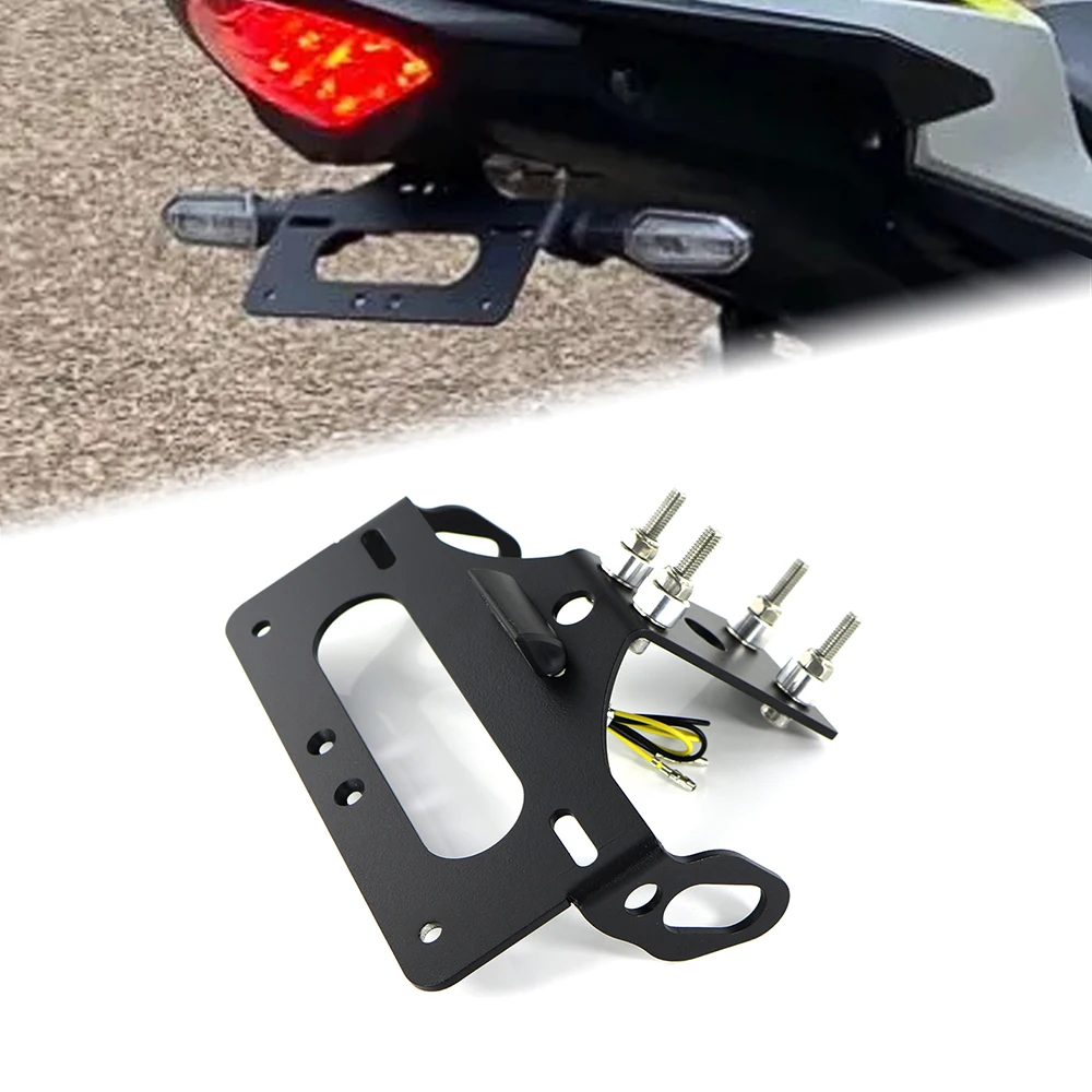 Suporte da placa de matrícula, cauda traseira Tidy Fender, Kit Eliminator, apto para Honda CBR500R, CBR, 500R, CB500F, CB 500F, 2016-2024