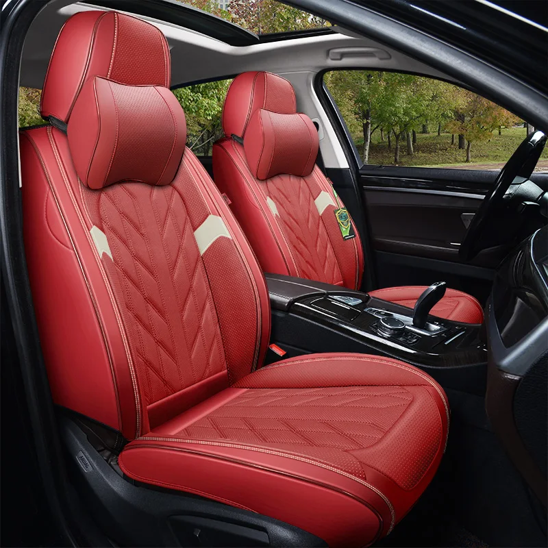Universal Car Seat Covers 360 Degree Full Covered Durable ECO Leather