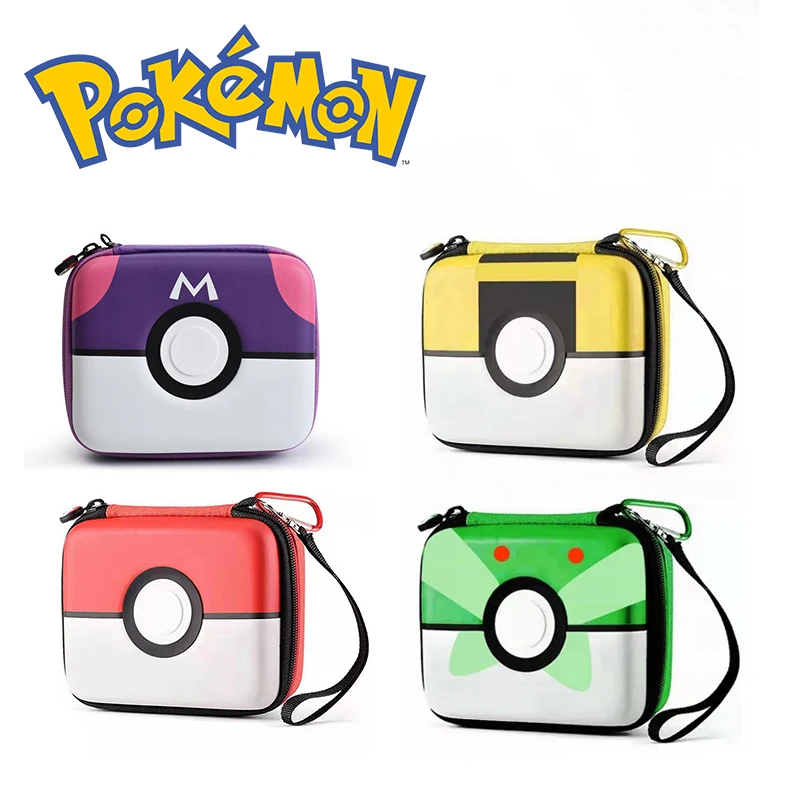 

Pokemon High Capacity Cards Album Pokeball Pikachu Cartoon Anime Figures Game Card Holder Storage Box Collection Toys Kids Gifts