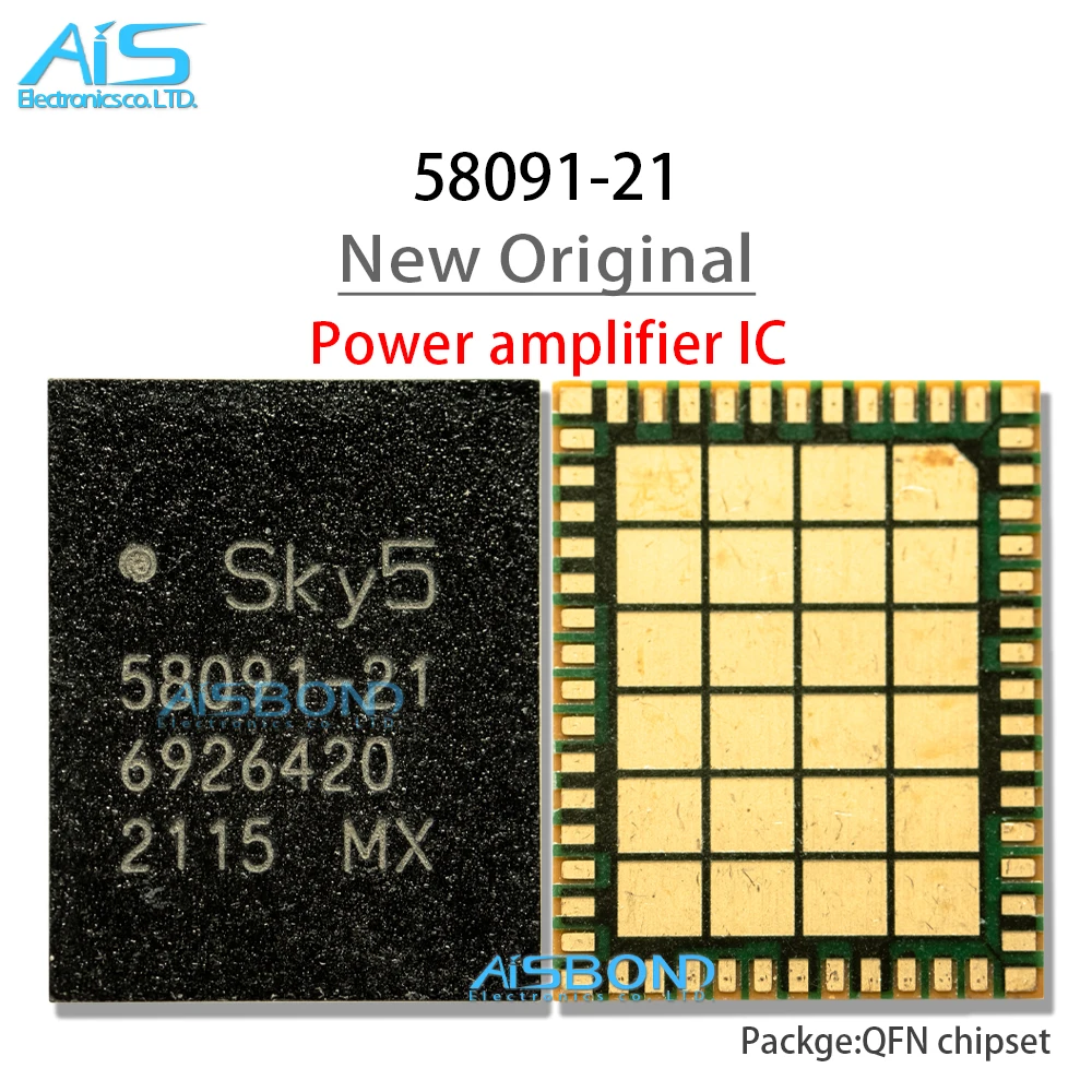 2Pcs/Lot Sky5 5809121 PA IC For Mobile phone Power Amplifier IC