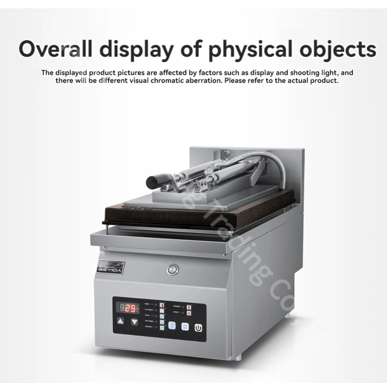 Electric Fried Dumpling Machine Commercial Double-furnace Frying Pan Full-automatic Food Frying Cooker PT-06A 4