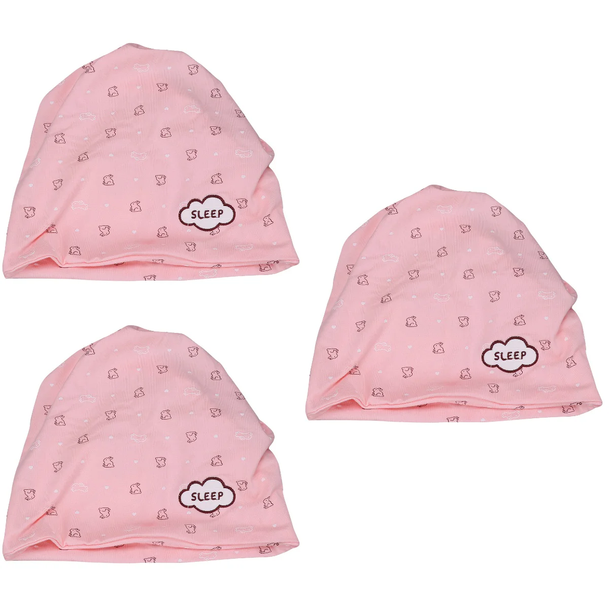

3 Pack While Scarf Working Operating Room Cap Girl Chemotherapy Men's