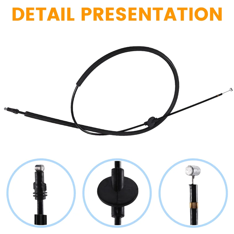 가격 인하 】 LHD 호환 프론트 후드 래치 릴리스 케이블 8T1823535 (A4 A5 B8 S4 S5 2008-2015용)