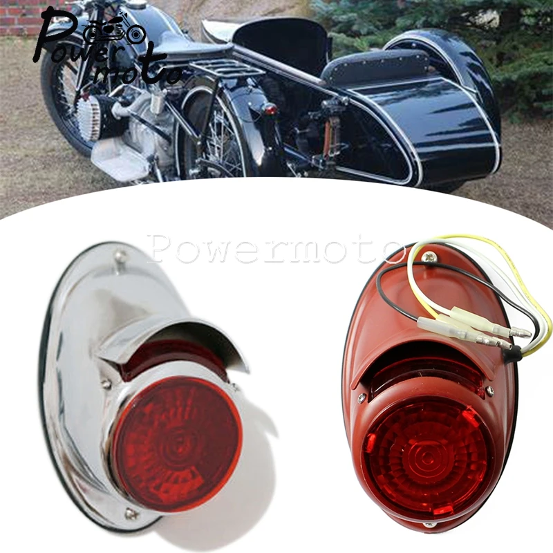 Luce Parafango Posteriore Moto 12V Per R71 R75 M1 M71 Ks750 Bw40 Zendnapp Ks750 Wehrmacht Bw40 Luce Freno Posteriore Sidecar Ural