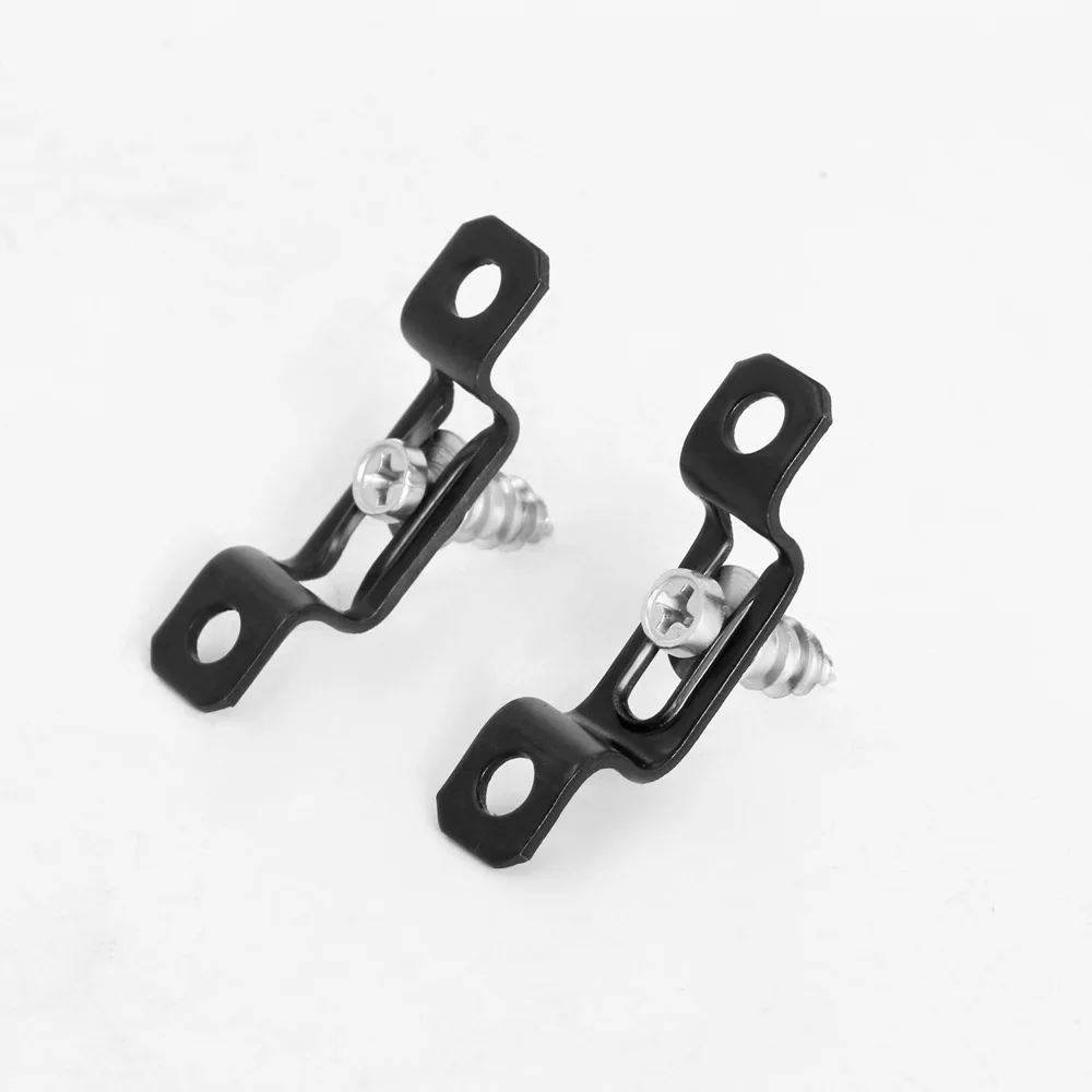 Invisible 2-In-1 Connector, Straight Through, Half Through, Full Sliding Buckle, Hidden Concealed Accessory, Diameter 1