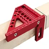 High-Precision Aluminum Alloy Woodworking Square With Dowel Pins Multi-Angle Scriber & Miter Ruler For Carpenters And Engineers 3