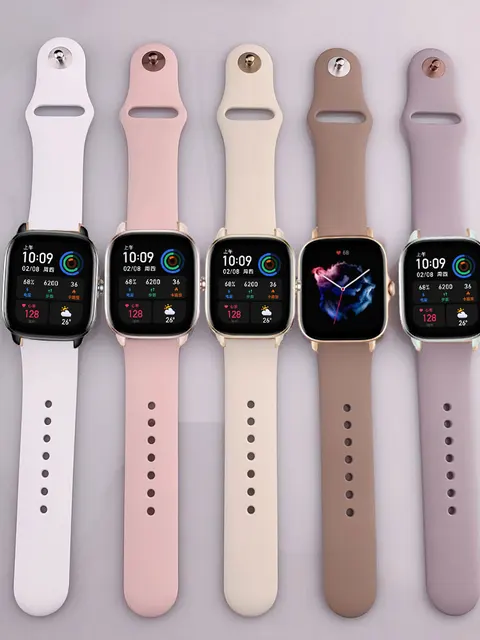 Pulseiras de Silicone Coloridas e Confortáveis para Smartwatches