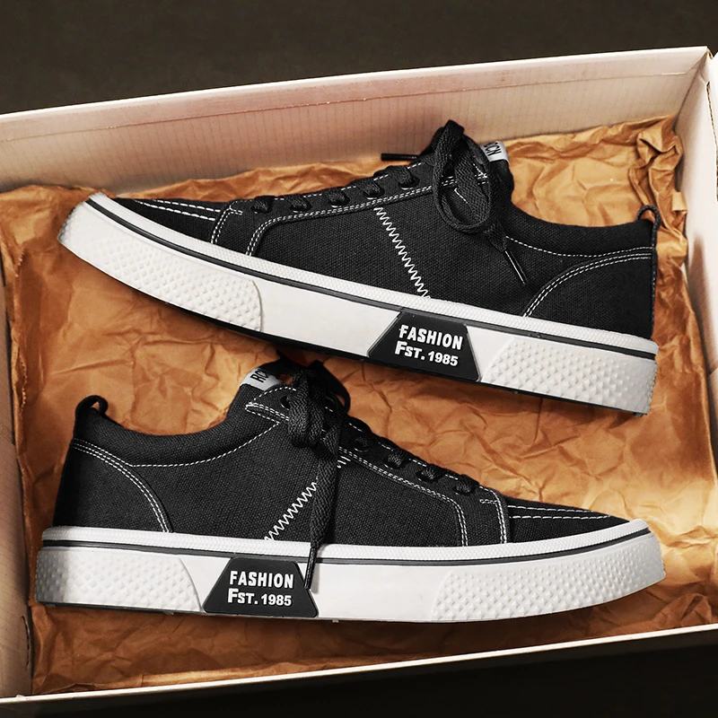 

Мужские холщовые туфли без шнуровки, Повседневные Дышащие Нескользящие лоферы, прогулочная обувь, модные легкие удобные кроссовки для мужчин