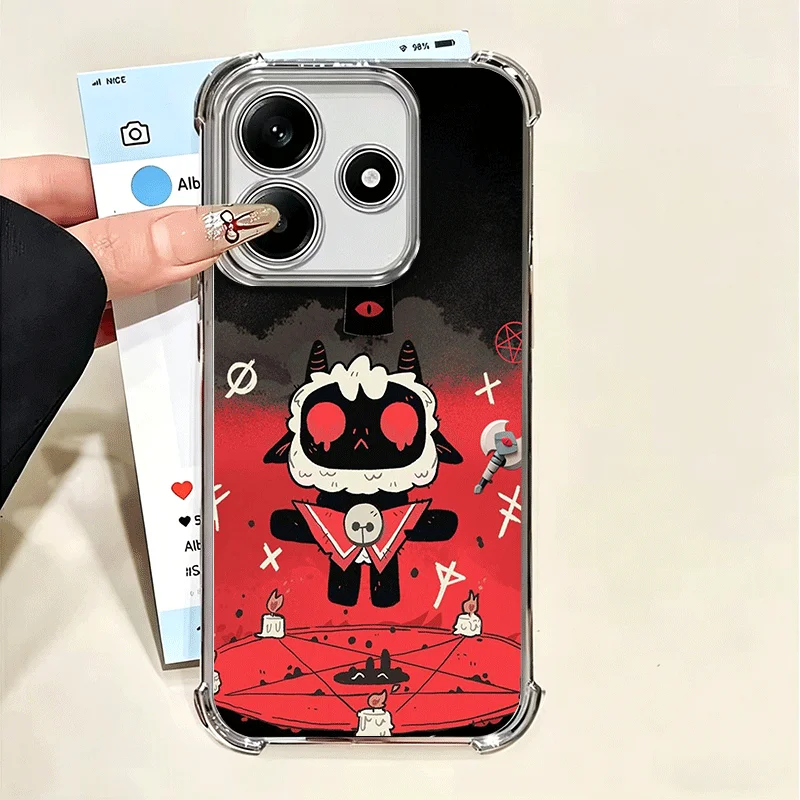 Cult Of The Lambs Themed Soft Phone Case
