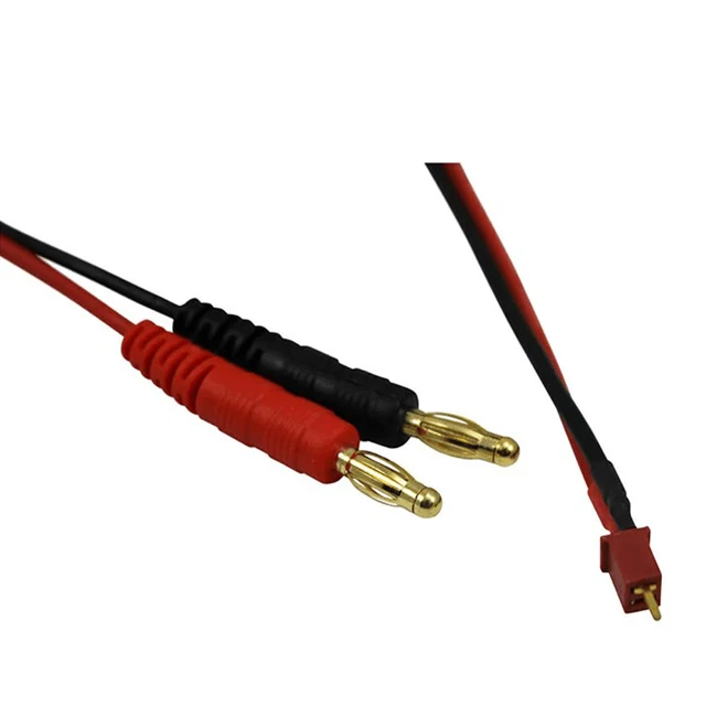 Great Planes Charge Lead With Banana Plugs & Deans Micro Connector - Battery Charging Cable