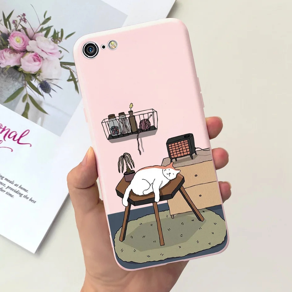 Fashion Marble Flower Slim Soft Silicone Back Cover Bumper Case